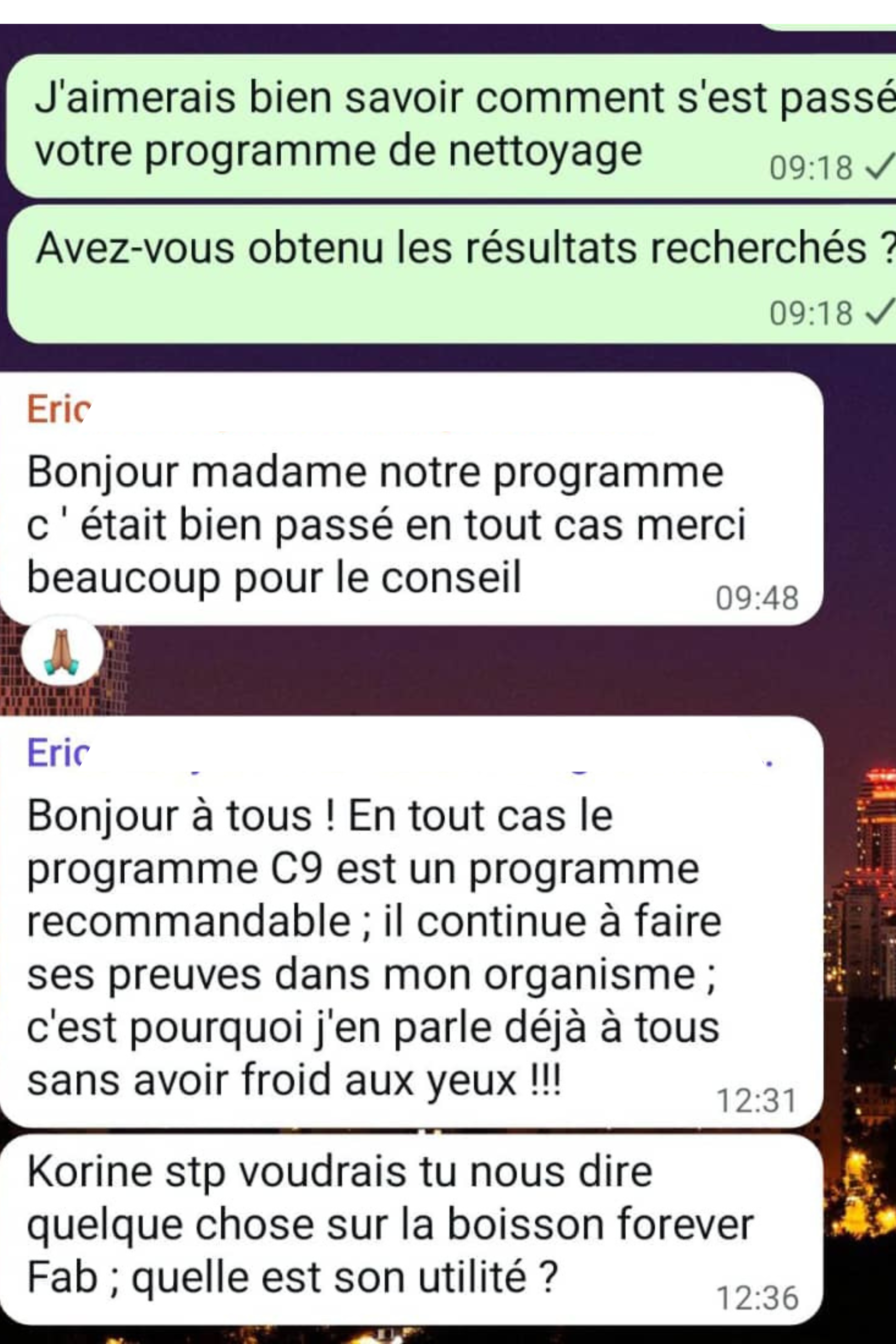 Témoignage client WhatsApp 5