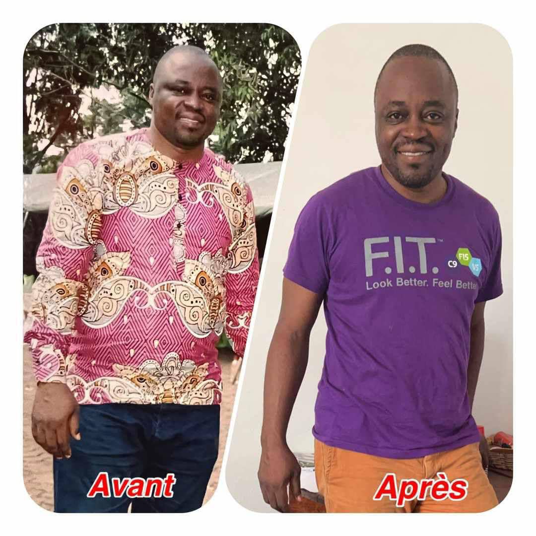 Transformation avant après 8